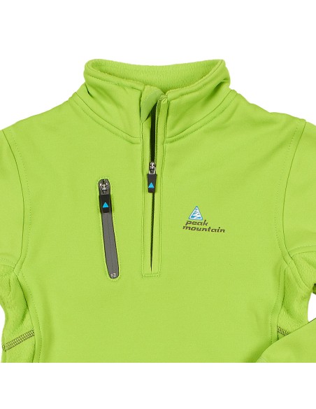 Sweat Polarshell 1/2 Zip ECOPPER/3-8/PLI Garçon 20