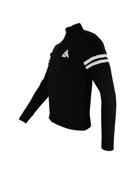 Pull col roulé demi-zip homme CELESTE/FO/A