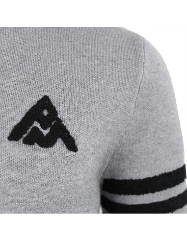 Pull col roulé demi-zip homme CELESTE/FO/A