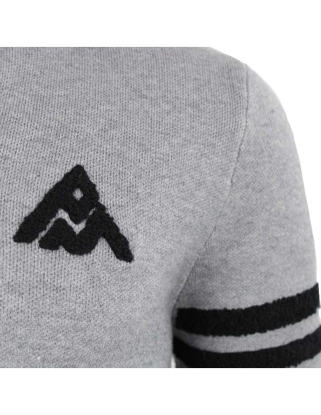 Pull col roulé demi-zip homme CELESTE/FO/A