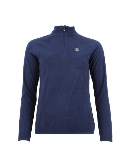 Sweat polaire demi-zip femme AFINOR/UN/1
