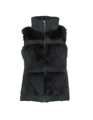 Doudoune à fourrure synthétique sans manches femme AFUR/TE/N