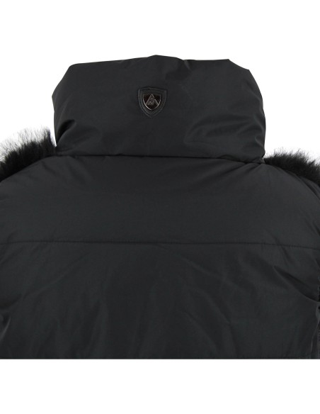 Doudoune à fourrure synthétique sans manches femme AFUR/TE/N