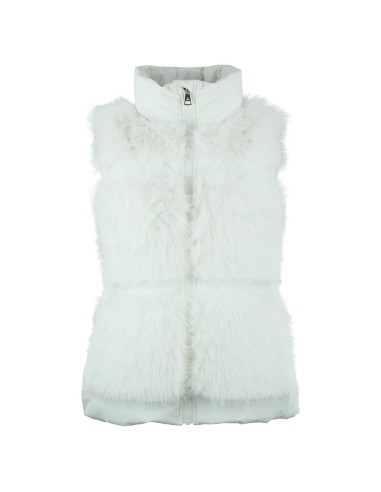 Doudoune à fourrure synthétique sans manches femme AFUR/TE/E