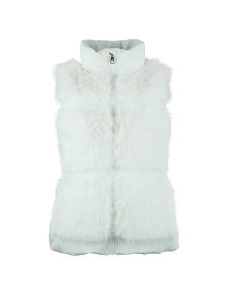 Doudoune à fourrure synthétique sans manches femme AFUR/TE/E