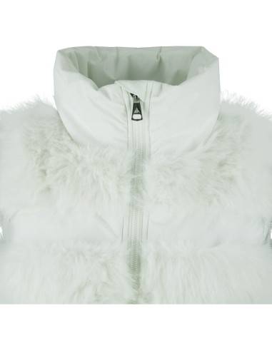Doudoune à fourrure synthétique sans manches femme AFUR/TE/E