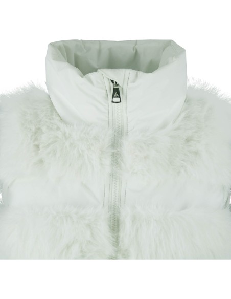 Doudoune à fourrure synthétique sans manches femme AFUR/TE/E