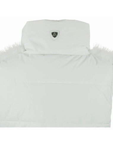 Doudoune à fourrure synthétique sans manches femme AFUR/TE/E