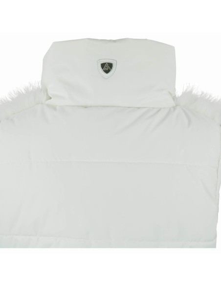 Doudoune à fourrure synthétique sans manches femme AFUR/TE/E