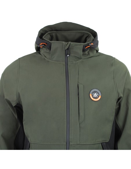 Blouson Softshell Homme CAFE/YD/K