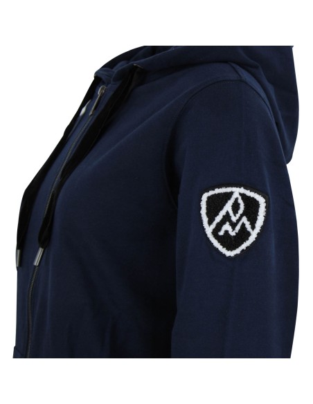 Sweat french terry full zip femme ACLARA/PF/B