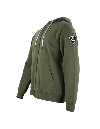 Sweat french terry full zip femme CAGE/PF/B