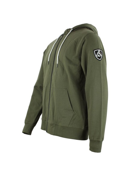 Sweat french terry full zip femme CAGE/PF/B