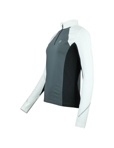 T-shirt 1ère peau demi-zip femme AFLINT/CX