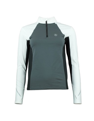T-shirt 1ère peau demi-zip femme AFLINT/CX