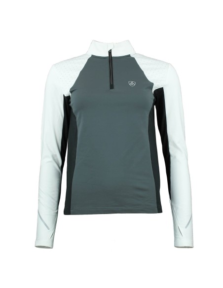 T-shirt 1ère peau demi-zip femme AFLINT/CX