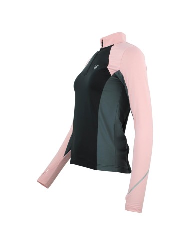 T-shirt 1ère peau demi-zip femme AFLINT/CX