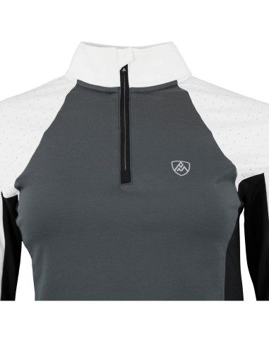 T-shirt 1ère peau demi-zip femme AFLINT/CX