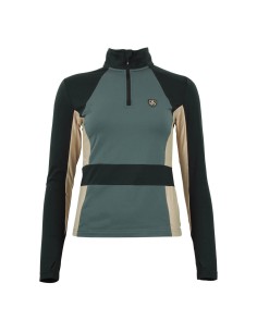 T-shirt 1ère peau demi-zip femme ANATH/CX