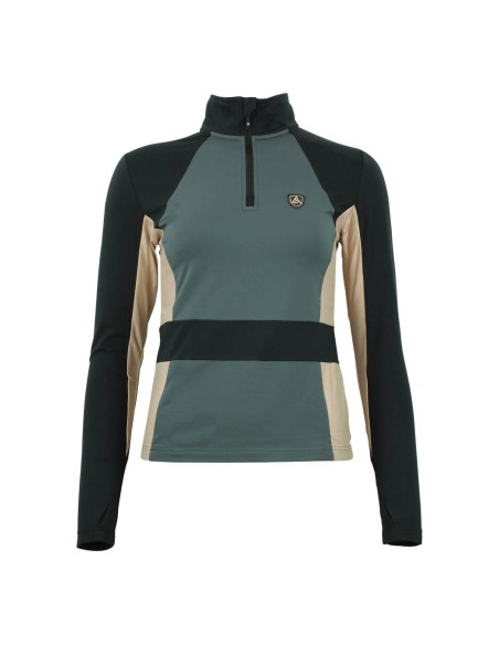 T-shirt 1ère peau demi-zip femme ANATH/CX