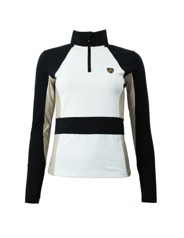 T-shirt 1ère peau demi-zip femme ANATH/CX