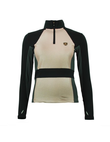 T-shirt 1ère peau demi-zip femme ANATH/CX