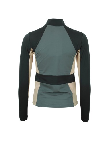 T-shirt 1ère peau demi-zip femme ANATH/CX