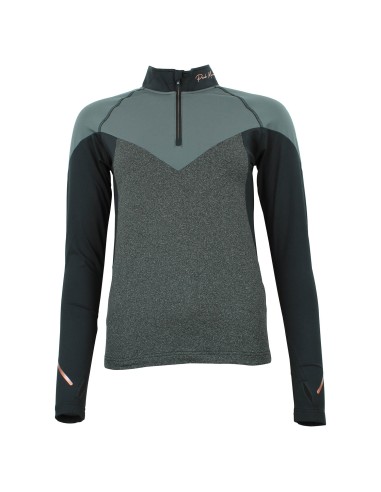 T-shirt 1ère peau demi-zip femme ANTOR/CX