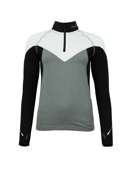 T-shirt 1ère peau demi-zip femme ANTOR/CX
