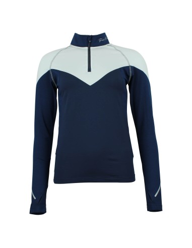 T-shirt 1ère peau demi-zip femme ANTOR/CX