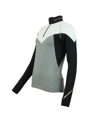 T-shirt 1ère peau demi-zip femme ANTOR/CX