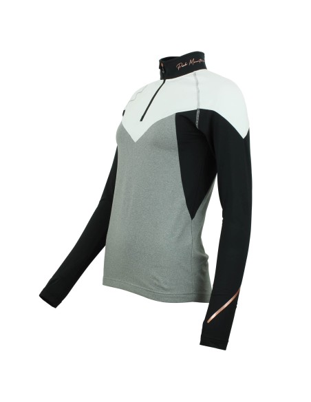 T-shirt 1ère peau demi-zip femme ANTOR/CX