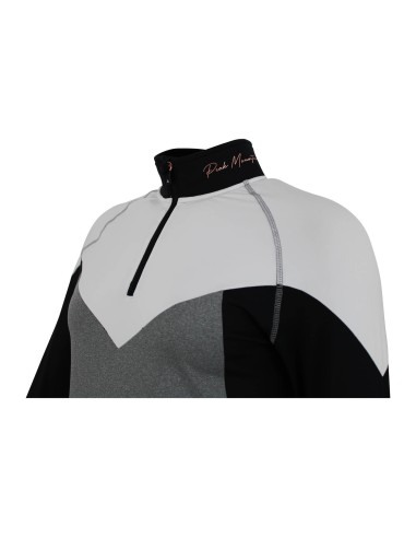 T-shirt 1ère peau demi-zip femme ANTOR/CX