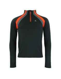 T-shirt 1ère peau demi-zip homme CRANIUM/CX