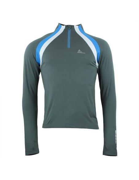 T-shirt 1ère peau demi-zip homme CRANIUM/CX