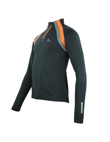 T-shirt 1ère peau demi-zip homme CRANIUM/CX