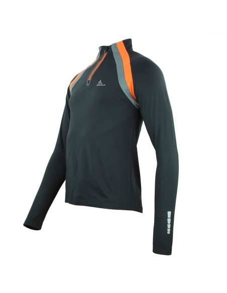 T-shirt 1ère peau demi-zip homme CRANIUM/CX