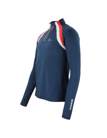 T-shirt 1ère peau demi-zip homme CRANIUM/CX