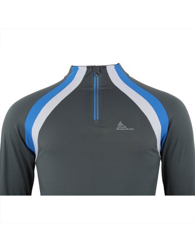 T-shirt 1ère peau demi-zip homme CRANIUM/CX