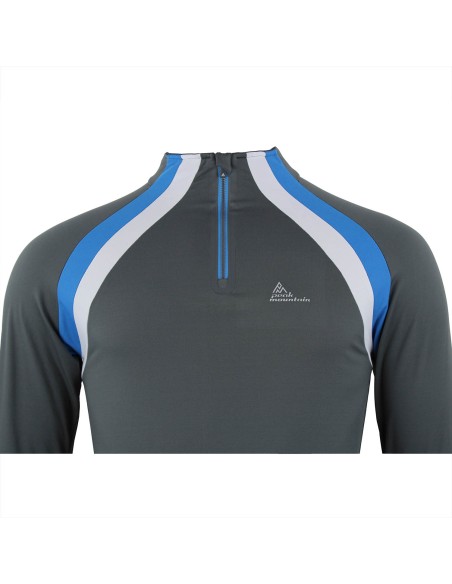 T-shirt 1ère peau demi-zip homme CRANIUM/CX