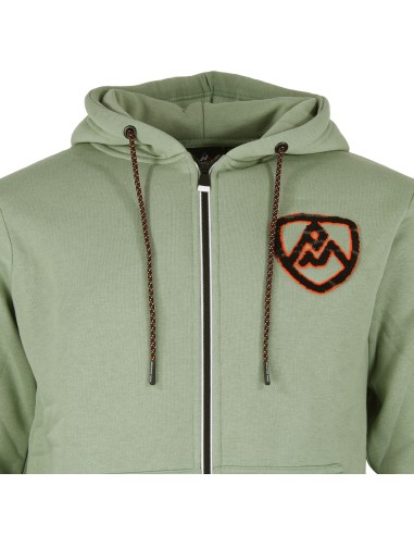 Sweat molleton zippé à capuche CAWANE/TP